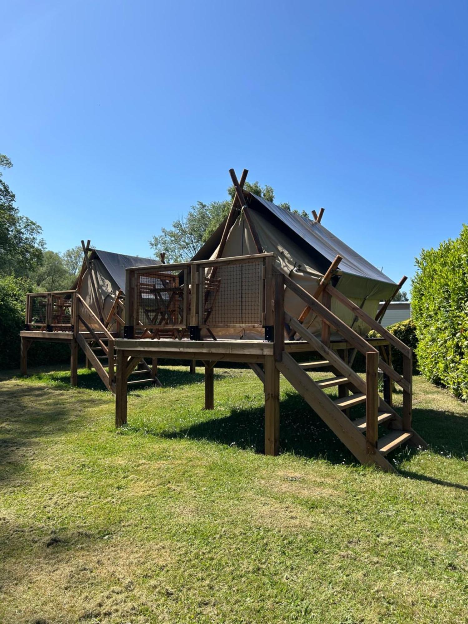 Camping Les Marguerites Gamaches (Somme) Exterior foto